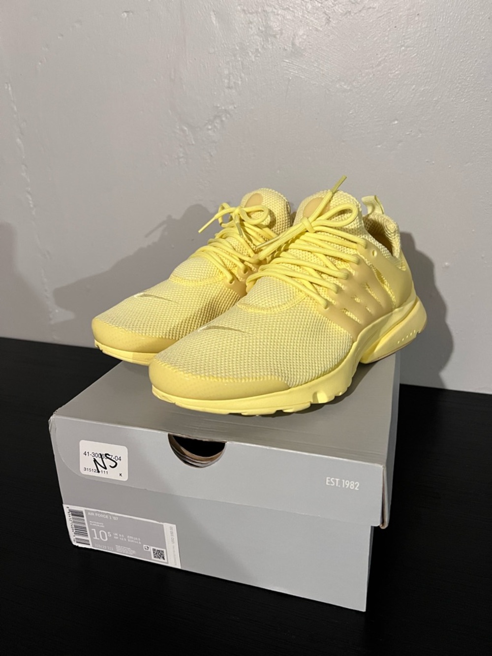 Nike Air Presto Ultra Breathe Lemon Rare Size 10